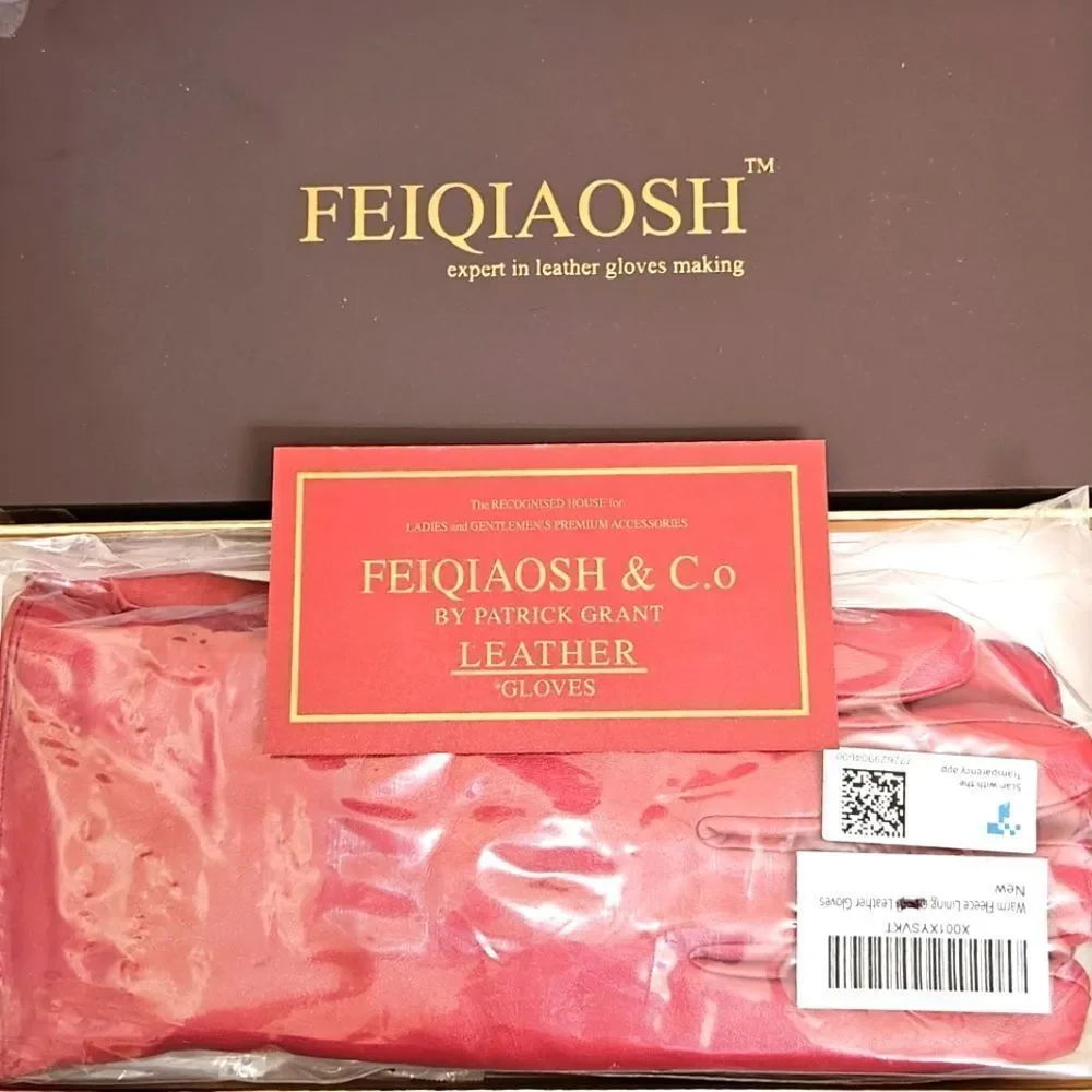 NIB FEIQIAOSH & C.o Ladies & Gentalmens Premium 100%Leather Gloves